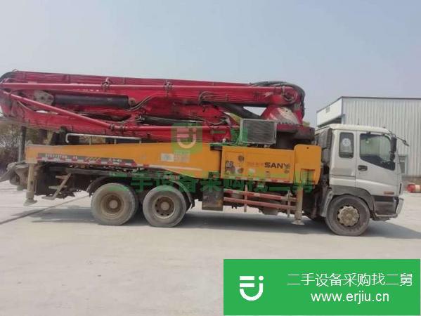 江蘇出售二手三一40米泵車