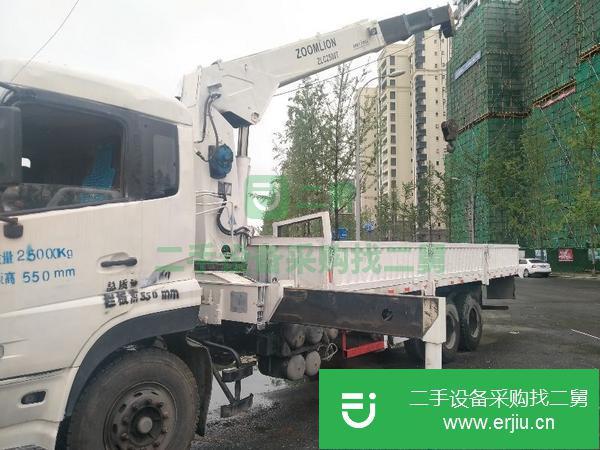四川出售二手東風天龍隨車吊