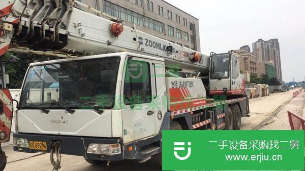 陜西出售二手中聯(lián)牌25v5吊車