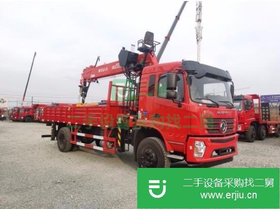 黑龍江出售二手8噸隨車吊