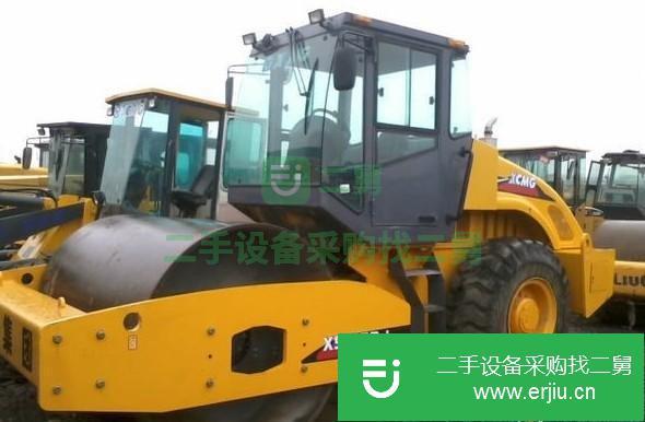 上海二手徐工22噸單鋼輪壓路機