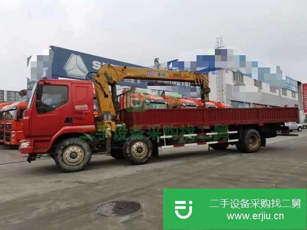 四川出售二手前四后四徐工8噸隨車吊