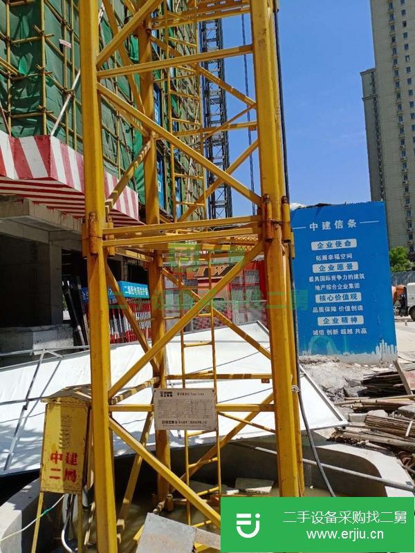 湖北出售二手徐工5610塔吊