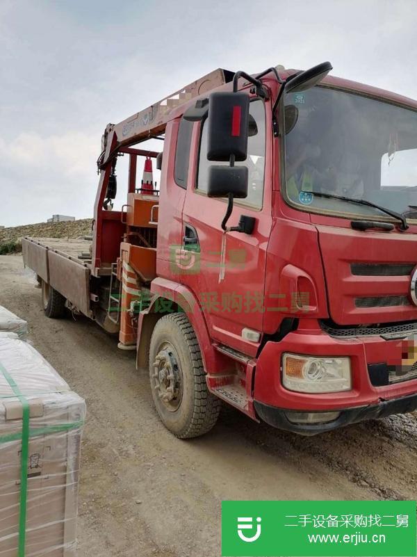 湖南出售二手杜德8噸國四隨車吊