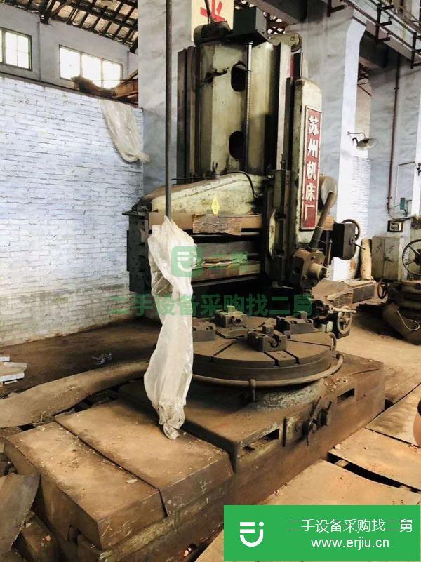 浙江出售二手蘇州CY5112單柱工作臺移動式車床
