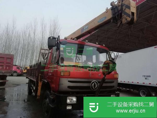 貴州出售二手東風(fēng)6.3噸隨車吊