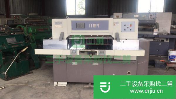 江蘇出售二手申達(dá)920雙軌程控切紙機(jī)