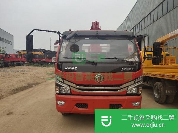 湖北出售二手東風(fēng)多利卡藍(lán)牌6.3噸隨車吊