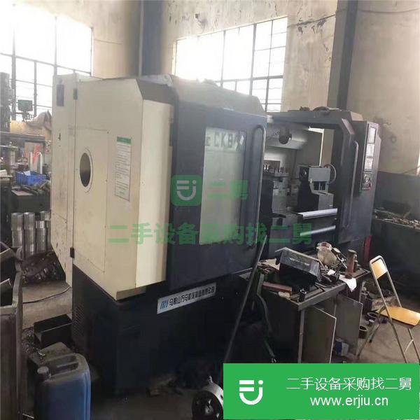 江蘇出售二手萬馬機床CK800x2米數控臥式車床