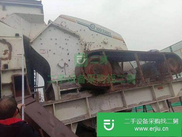 河南出售二手移動式破碎機