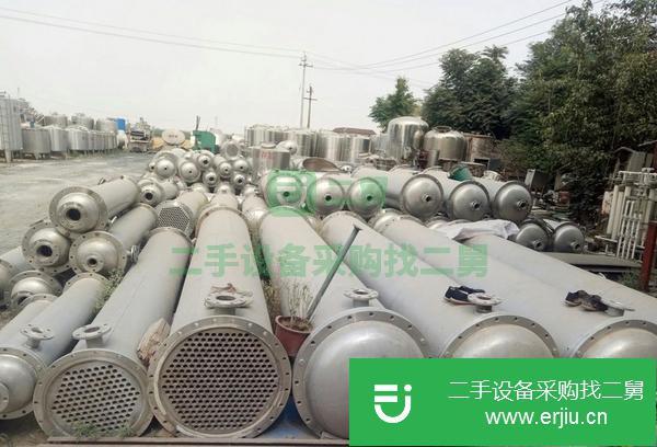 甘肅出售二手10平方列管式冷凝器