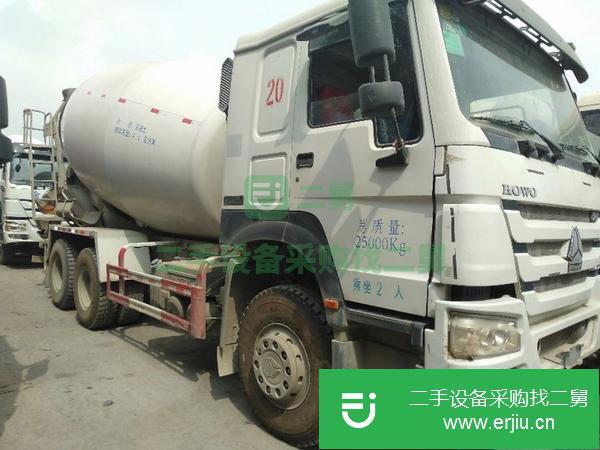 山東出售二手九成新攪拌車17方