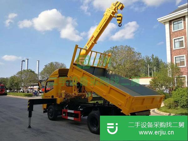 湖北出售二手時風4噸隨車吊