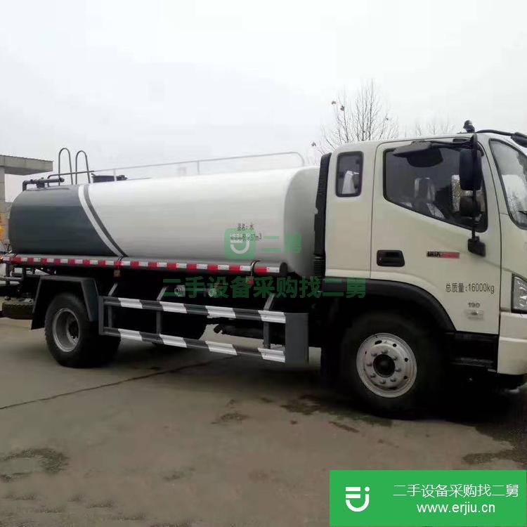 湖北出售二手15噸福田灑水車