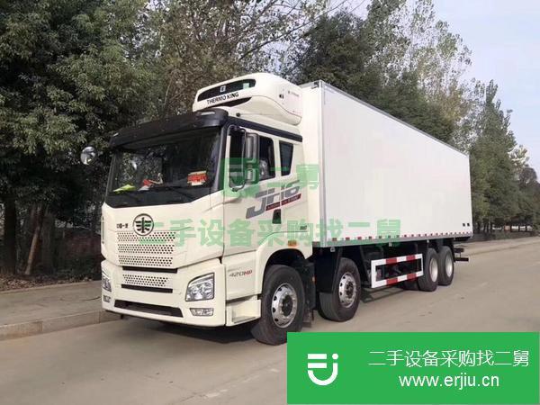 安徽出售二手解放前四后八冷藏車