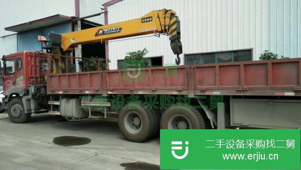 湖北出售二手后八輪12噸隨車吊