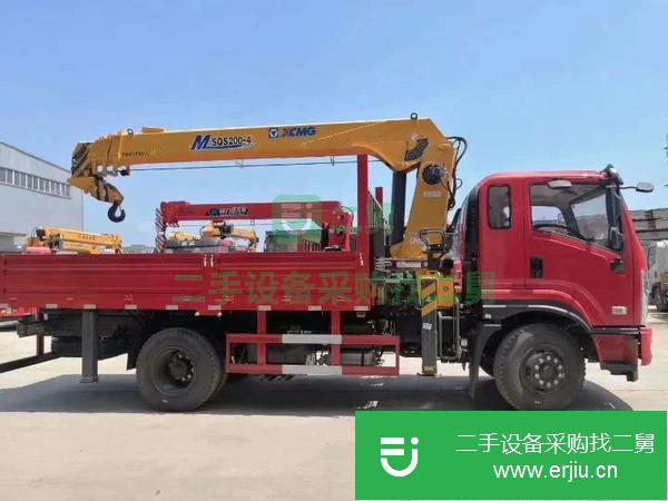 四川出售二手徐工8噸單橋隨車吊
