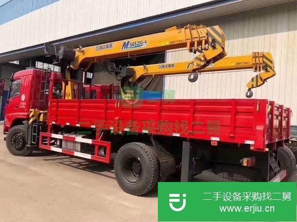 湖北出售二手8噸隨車吊