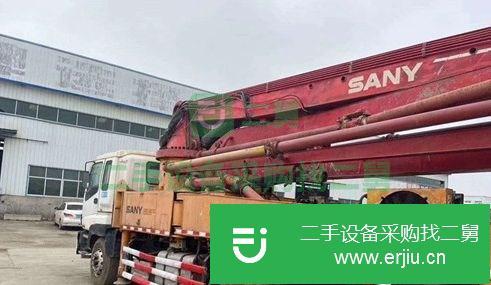 山東出售二手三一37米泵車