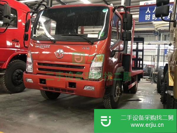 江蘇出售二手挖機平板運輸車