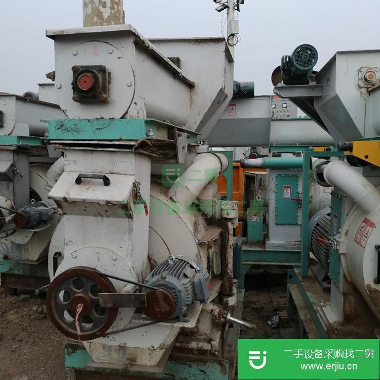 山東出售二手生物質顆粒機