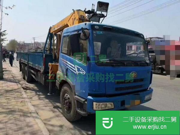 山東出售二手后八輪隨車吊