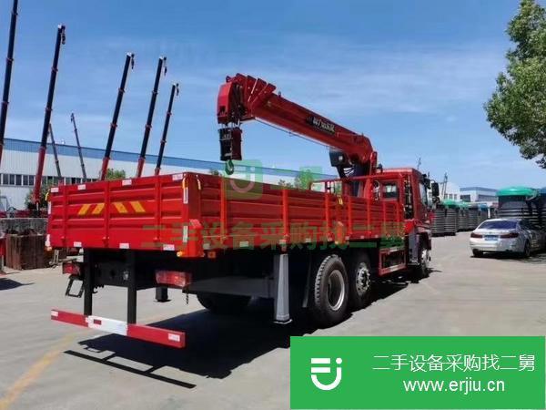 江蘇出售二手大運10噸橋隨車吊