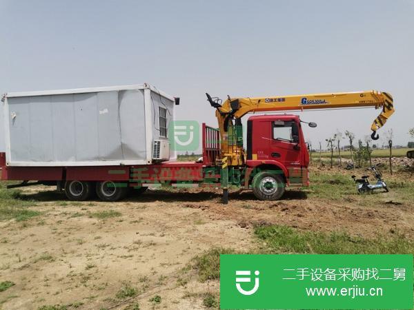 安微出售二手徐工后八輪12噸隨車吊