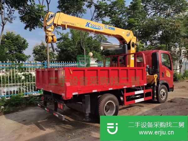 四川出售二手5噸藍牌吊車