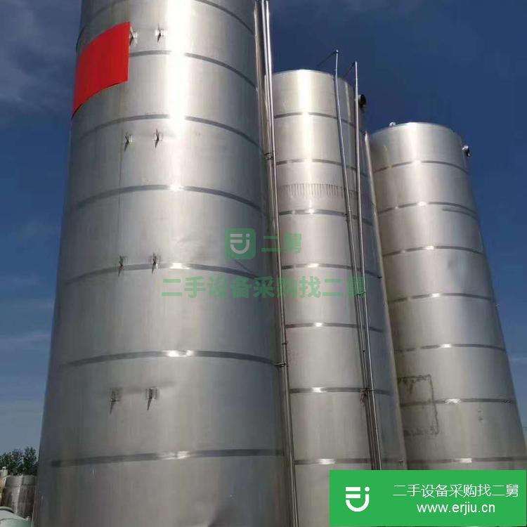 山東出售二手不銹鋼儲罐