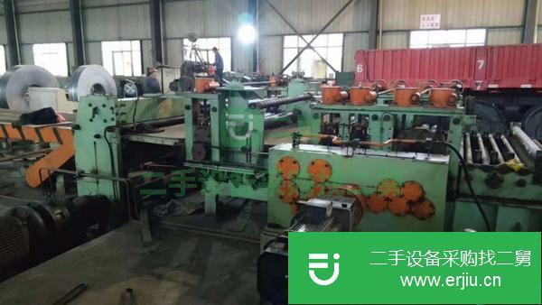 福建出售二手1700寬不銹鋼開平機