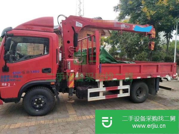 廣西出售二手東風4噸隨車吊