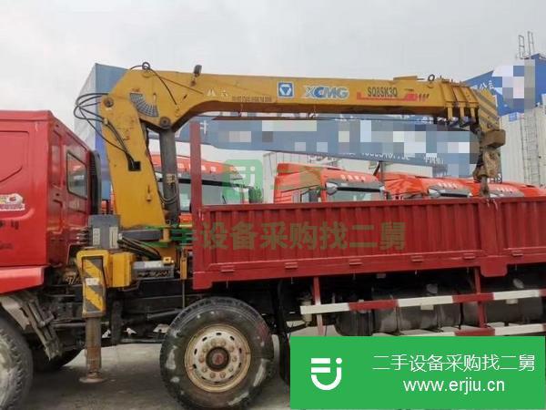 四川出售二手前四后四徐工8噸隨車吊