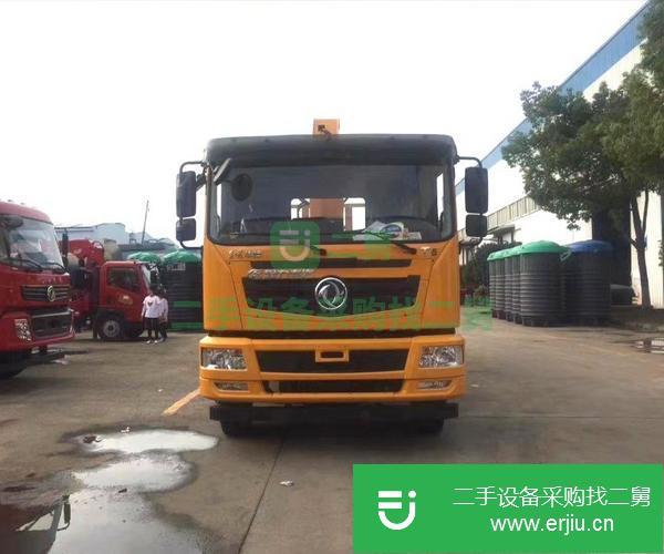 廣西出售二手東風單橋8噸隨車吊