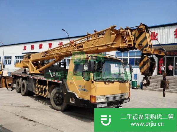 山東出售二手柳工吊車12噸
