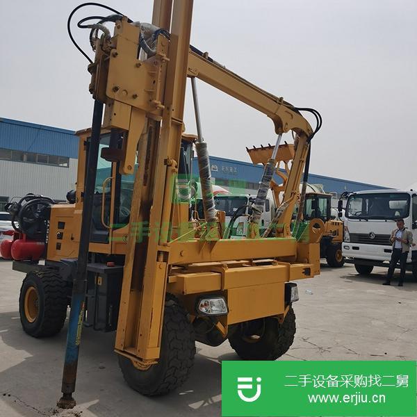 山東出售二手高速公路護(hù)欄打樁機(jī)