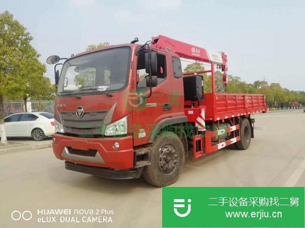湖北出售二手福田6.3噸隨車吊