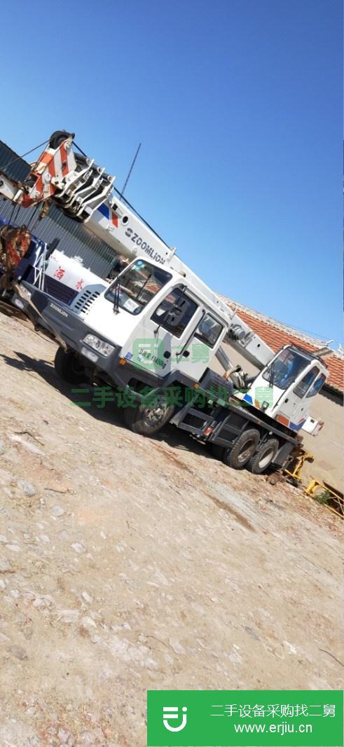 天津出售二手中聯(lián)吊車12噸