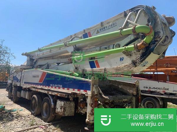 湖南出售二手中聯52米泵車