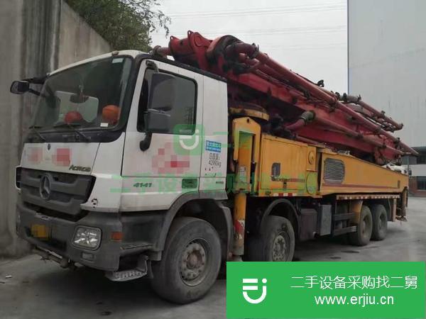 江蘇出售二手53米泵車一臺