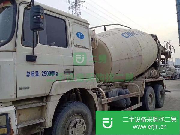 陜西出售二手大12方攪拌車,車況原版