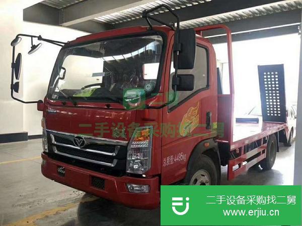 浙江出售二手挖機平板運輸車