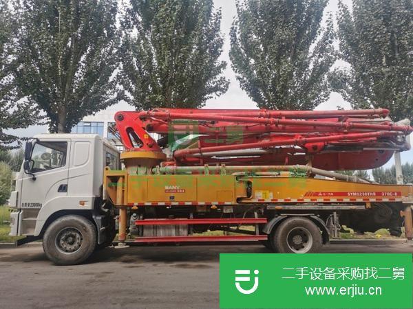 寧夏出售二手三一37米泵車
