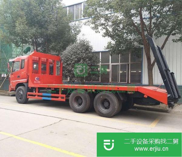 湖北出售二手解放后八輪平板運(yùn)輸車