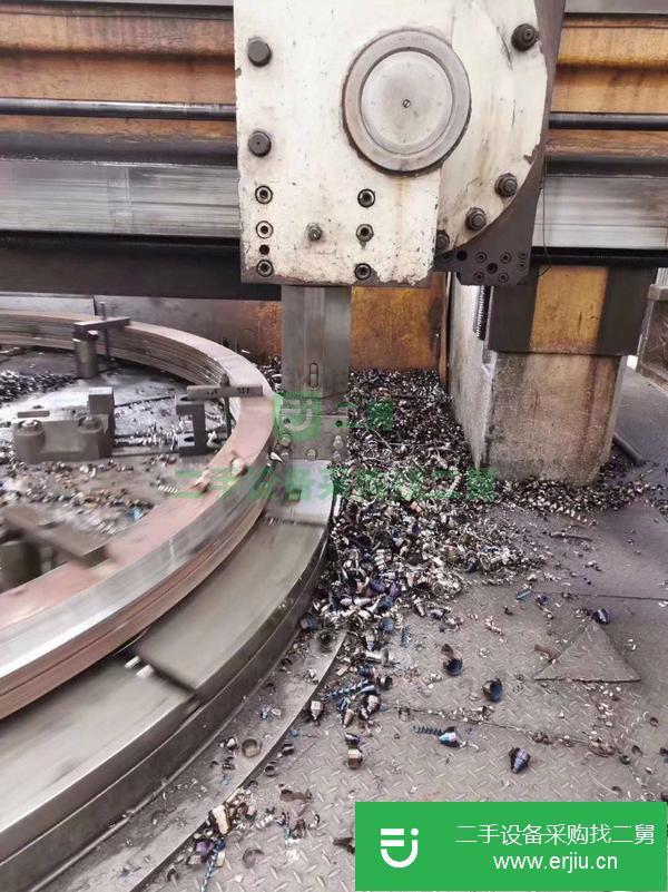福建出售二手武漢重型5米雙柱立式車床