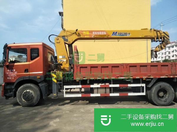 河南出售二手后八輪隨車吊