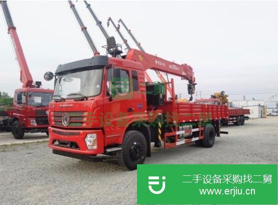 黑龍江出售二手8噸隨車吊
