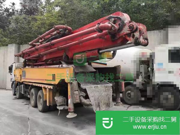 江蘇出售二手53米泵車一臺