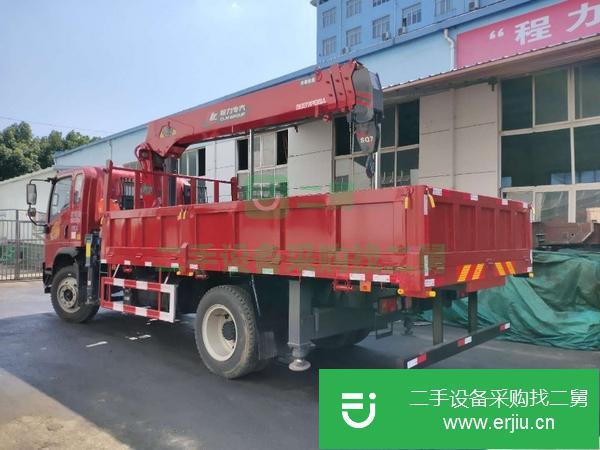 山西出售二手重汽豪曼7噸隨車吊