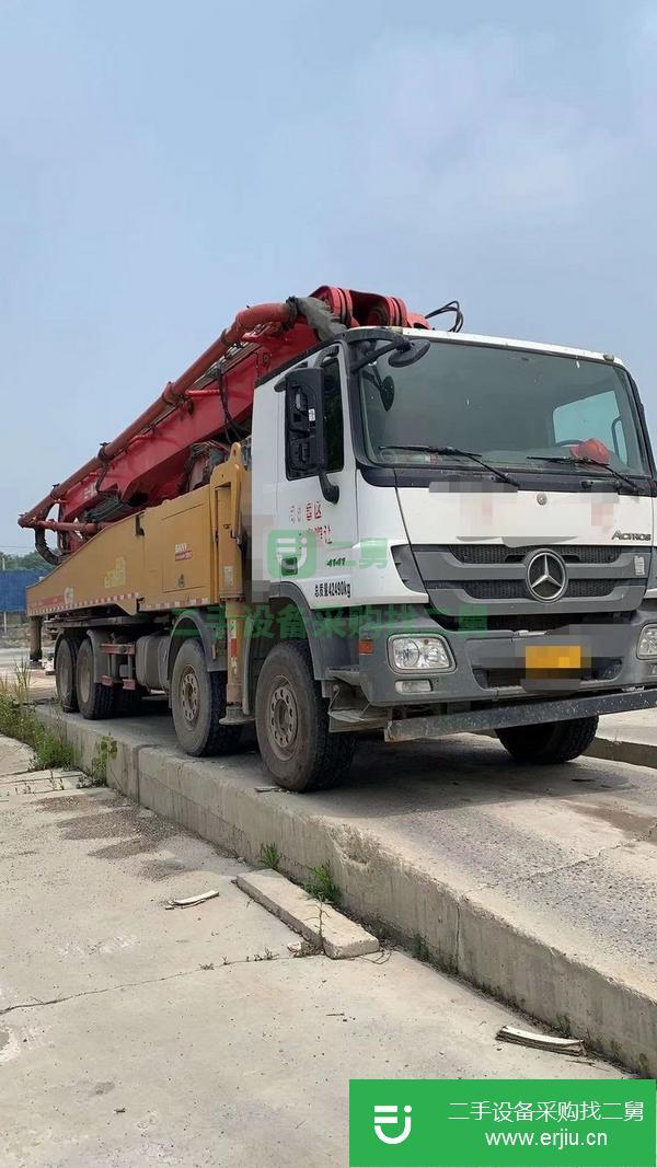 江蘇出售二手奔馳56米泵車